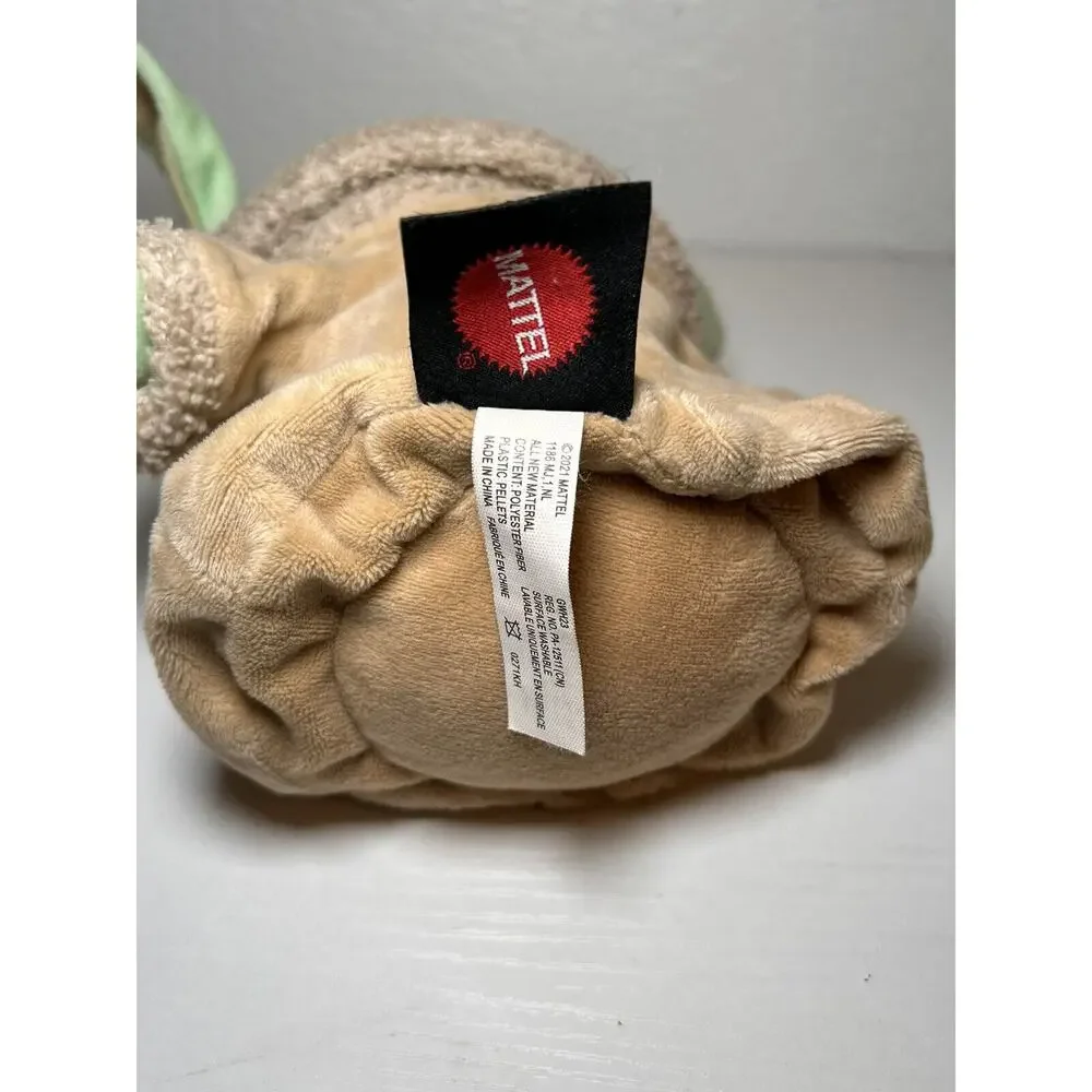 BaB + Mattel Lot Of 2 Child Grogu Baby Yoda Star Wars Mandalorian Stuffed Plush